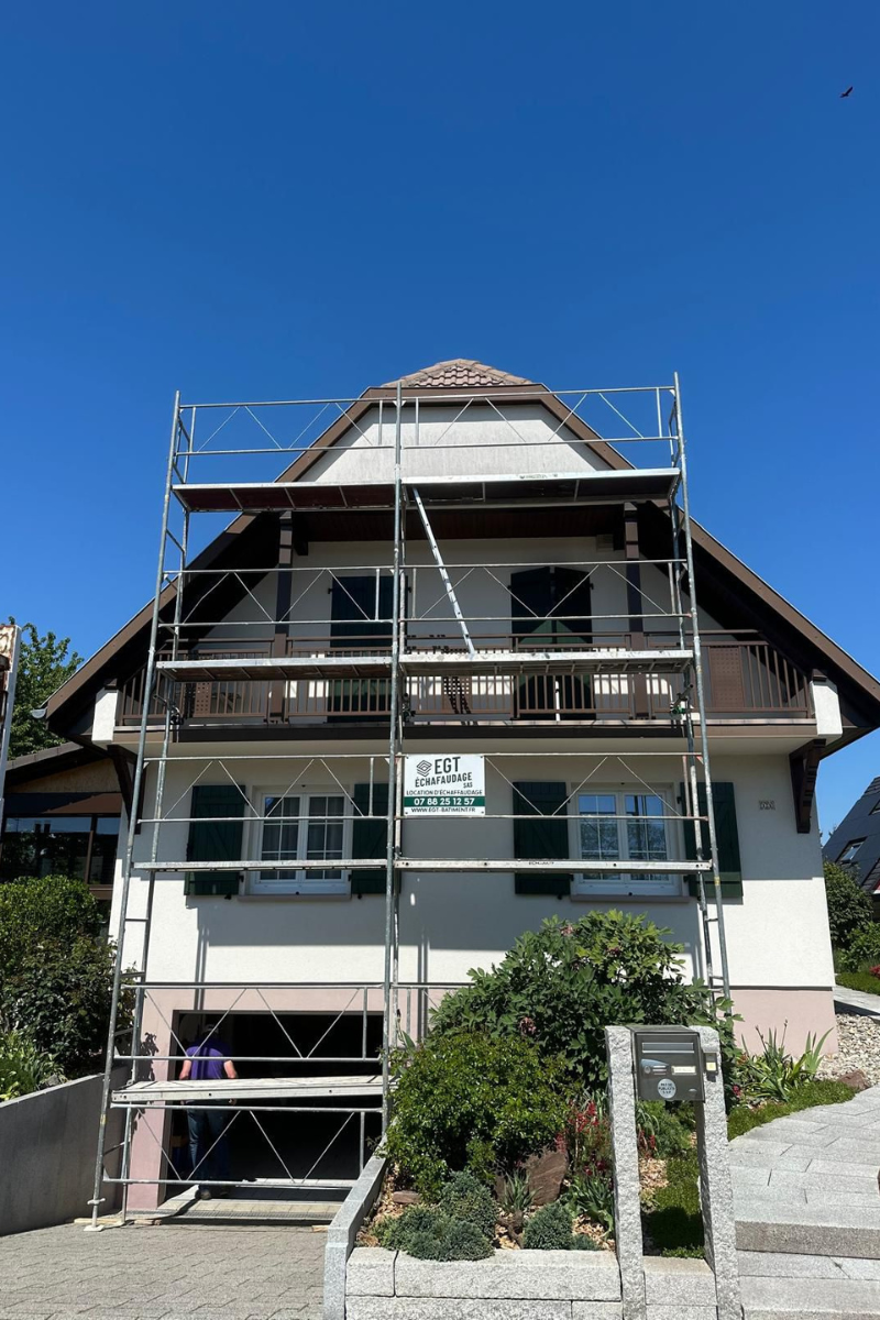 Service de montage et démontage d'échafaudage dans le Bas-Rhin